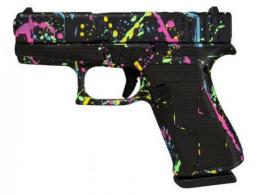 GLOCK 43X MOS SPLATTER 9MM 10+1 3.41" - UX4350204NSPLT