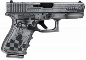 Glock G19 Gen 5 P-51 Mustang 9mm Semi Auto Pistol - PA195S204NP51M