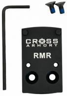 Cross Armory Adapter Plate, Black Oxide Aluminum, Compatible w/ RMR Optics - 892