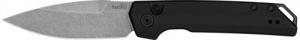 Kershaw 7038 Launch Iridium Automatic 3.45" Folding Spear Point Plain Stonewashed CPM MagnaCut Steel Blade, Black Anodized Alumi - 280 Kershaw 7038 Launch Iridium Automatic 3.45" Folding Spear Point Plain Stonewashed CPM MagnaCut Steel Blade, Black Anodized Alumi - 280