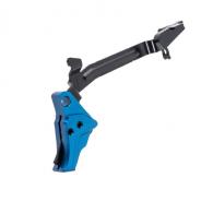 Tyrant CNC TDGTRIG34BLUEBLACKBAR I.T.T.S Trigger/Bar Blue/Black Fits Glock Gen3-4 - 1263