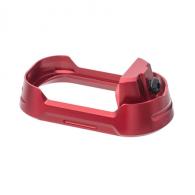 Tyrant CNC TDG19G34MWREDBLKSCRW Magwell Fits Glock 19 Gen 3-4 Red Aluminum - 1263