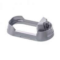Tyrant CNC TDG19G34MWGREYBLKSCRW Magwell Fits Glock 19 Gen 3-4 Grey Aluminum - 1263