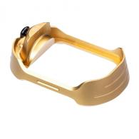 Tyrant CNC TDG19G5MWGOLDBLKSCREW Magwell Fits Glock 19 Gen 5 Gold Aluminum - 1263