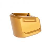 Tyrant CNC TDECHEMAGEX17GOLD Magazine Extension 9mm Fits Springfield Echelon 5rd Gold Aluminum - TD-ECHEMAGEX17-