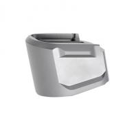 Tyrant CNC Magazine Extension 9mm Fits Springfield Echelon 5rd Grey Aluminum - TD-ECHEMAGEX17-