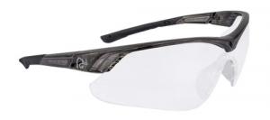 Ducks Unlimited Half Frame Shooting Glasses Black with Clear Lens - DU-HF1-3010C