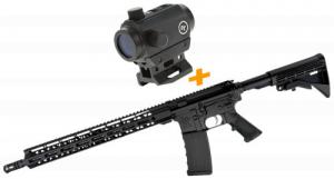 Anderson Dark Horse Semi Auto Rifle, 5.56x45mm NATO, 16" Threaded Barrel, Black, 30 Rounds - B2K869A034CS