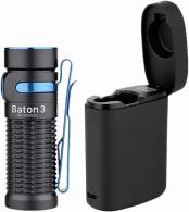Olightstore Usa Inc Baton 3 Black 1200 Lumens - BATON3KITBK