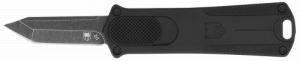 CobraTec Knives 952 *CA Compliant 1.75" OTF Tanto Plain Stonewashed D2 Steel Blade, 3" Black Anodized Aluminum Han - CALI952BLKTNS CobraTec Knives 952 *CA Compliant 1.75" OTF Tanto Plain Stonewashed D2 Steel Blade, 3" Black Anodized Aluminum Han - CALI952BLKTNS