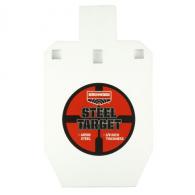 Birchwood Casey BC-47661 Pistol/Rifle Black/Red/White Steel Silhouette 0.38" Thick Hanging - 90