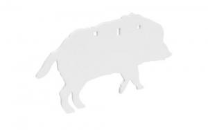 Birchwood Casey BC-47709 Centerfire Silhouette Boar 3/8" AR500 Steel Target - BC-47709