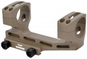 Warne Skeletonized Scope Mount/Ring Combo Extended Dark Earth Aluminum 30mm Tube MSR 20 MOA - LRSKEL30DE