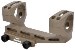 Warne Skeletonized Scope Mount/Ring Combo Dark Earth Aluminum 34mm Tube MSR 20 MOA - LRSKEL34DE