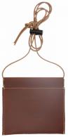 Riven Leather Diaphragm Call Pouch and Lanyard Brown - 65700