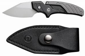 Civivi Knives C21036-3 Typhoeus 2.27" Adjustable Fixed Stonewashed Plain 14C28N Steel Blade, 3.98" Black/Gray Textured Aluminum - C210363 Civivi Knives C21036-3 Typhoeus 2.27" Adjustable Fixed Stonewashed Plain 14C28N Steel Blade, 3.98" Black/Gray Textured Aluminum - C210363