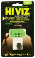Hi-Viz LiteWave Glock 42/43/43X/48 Rear Red/Green/Black Fiber Optic Handgun Sight - GLLW11 Hi-Viz LiteWave Glock 42/43/43X/48 Rear Red/Green/Black Fiber Optic Handgun Sight - GLLW11