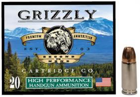 Grizzly Ammo 9mm 115gr Jacketed Hollow Point 20 Per Box/10 Case - GC9MM1 Grizzly Ammo 9mm 115gr Jacketed Hollow Point 20 Per Box/10 Case - GC9MM1
