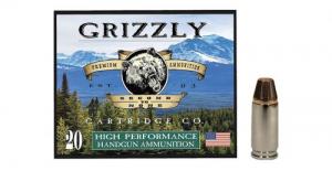 Grizzly Ammo GC9+P+CM7 9mm+P 124gr Full Metal Jacket Flat Point 20 Per Box/10 Case - GC9+P+CM7