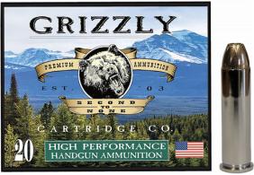 Grizzly Ammo 357Mag 148gr Jacketed Hollow Point 20 Per Box/10 Case - GC357M9 Grizzly Ammo 357Mag 148gr Jacketed Hollow Point 20 Per Box/10 Case - GC357M9