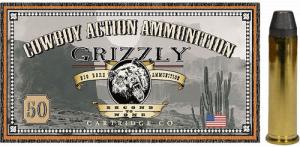 Grizzly Handgun Ammo, 357 Mag 158 Grain, Round Nose Flat Point, 50 Rounds - GC357M8