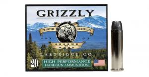 Grizzly Ammo 357Mag 180gr Wide Flat Nose Gas Check 20 Per Box/10 Case - GC357M12