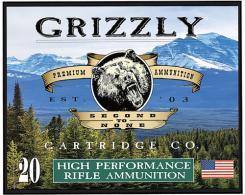 Grizzly Handgun Ammo, 357 Mag, 210gr FMJ, 20rd Box - GC357M20