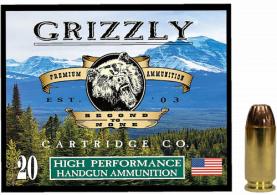 Grizzly Ammo .40 S&W 200gr Jacketed Hollow Point 20 Per Box/10 Case - GC4SW1