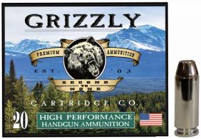 Grizzly Ammo GC10M4 10mmAuto 180gr Jacketed Hollow Point 20 Per Box/10 Case - 1096 Grizzly Ammo GC10M4 10mmAuto 180gr Jacketed Hollow Point 20 Per Box/10 Case - 1096