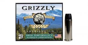 Grizzly Ammo 44Mag 260gr Wide Flat Nose Gas Check 20 Per Box/10 Case - GC44M9