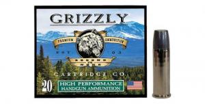 Grizzly Ammo 44Mag 320gr Wide Long Nose Gas Check 20 Per Box/10 Case - GC44M19