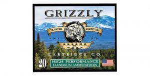 Grizzly Ammo GC44M+P2 44Mag+P 240gr Jacketed Hollow Point 20 Per Box/10 Case - GC44M+P2