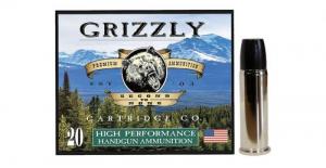 Grizzly Ammo GC44M+P1 44Mag+P+ 355gr Wide Long Nose Gas Check 20 Per Box/10 Case - GC44M+P1 Grizzly Ammo GC44M+P1 44Mag+P+ 355gr Wide Long Nose Gas Check 20 Per Box/10 Case - GC44M+P1