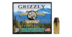 Grizzly Ammo GC45A+P8 45ACP+P 230gr Jacketed Hollow Point 20 Per Box/10 Case - GC45A+P8 Grizzly Ammo GC45A+P8 45ACP+P 230gr Jacketed Hollow Point 20 Per Box/10 Case - GC45A+P8