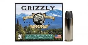 Grizzly Ammo GC45C+P14 45Colt+P 335gr Wide Long Nose Gas Check 20 Per Box/10 Case - GC45C+P14 Grizzly Ammo GC45C+P14 45Colt+P 335gr Wide Long Nose Gas Check 20 Per Box/10 Case - GC45C+P14
