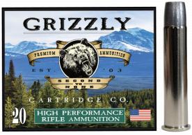 Grizzly Ammo GC45/70+P5 45-70Gov+P 405gr Wide Long Nose Gas Check 20 Per Box/10 Case - GC45/70+P5 Grizzly Ammo GC45/70+P5 45-70Gov+P 405gr Wide Long Nose Gas Check 20 Per Box/10 Case - GC45/70+P5