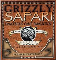 Grizzly Rifle Ammo, 416 Rigby, 400 Grain, Solid Brass, 5 Rounds - GC416RG5