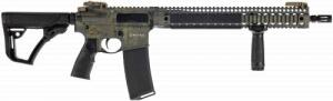 Daniel Defense DDM4 V9 Semi Auto Rifle, 223 Remington/556NATO, 16" Threaded Barrel, Crocodile Rattlecan, 32 Rounds