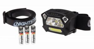 Nightstick Black 320 Lumens Features Motion Activated Wake/Sleep Clip-On/Strap - NSP-4400B
