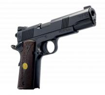 Dickinson LLC 1911 Adam Full Size Frame .45 ACP 8+1 4.37" Black Button Rifled Barrel, Matte Black Serrated Aluminum Slide - DKSN9BB