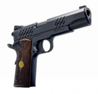Dickinson LLC 1911 Adam Full Size Frame .45 ACP 8+1 4.37" Matte Black Button Rifled Barrel, Matte Black Serrated Aluminum - DKSN9BM Dickinson LLC 1911 Adam Full Size Frame .45 ACP 8+1 4.37" Matte Black Button Rifled Barrel, Matte Black Serrated Aluminum - DKSN9BM