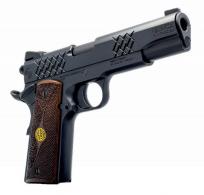 Dickinson LLC 1911 Adam Full Size Frame .45 ACP 8+1 5" Matte Black Button Rifled Barrel, Matte Black Serrated Aluminum S - DKSN45BM Dickinson LLC 1911 Adam Full Size Frame .45 ACP 8+1 5" Matte Black Button Rifled Barrel, Matte Black Serrated Aluminum S - DKSN45BM