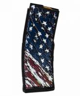 Amend2 MOD-3 30+1 5.56 NATO Fits AR-15 American Flag Polymer - 556MOD3FLAG30
