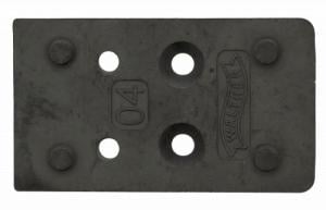 Walther PDP Leupold Plate, Gen 2, Black - 588 Walther PDP Leupold Plate, Gen 2, Black - 588