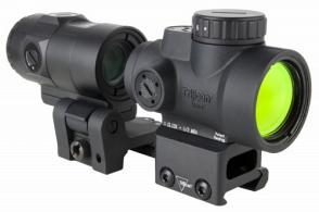 Trijicon 2200368 MRO SD Patrol Black 1x 25mm 2 MOA Red Dot Reticle Full Co-Witness Mount - 171