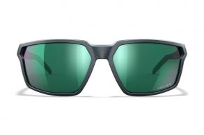 Wiley X AC6SRA07 Sierra M/L Green Mirror Lens Polycarbonate Matte Graphite Frame - 664