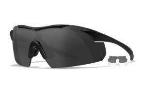 Wiley X 3501 Vapor Smoke Gray/Clear Lens Polycarbonate Matte Black Frame - 664