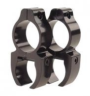 Redfield Aluminum See Thru Rings w/Matte Black Finish