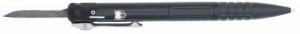 CobraTec Knives Tactical Pen Gen II Black Aluminum D2 Steel Blade, Includes Pocket Clip - CNCOTFPBLKGEN2