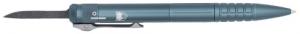 CobraTec Knives Tactical Pen Gen II Gray Aluminum D2 Steel Blade, Includes Pocket Clip - CNCOTFPGRYGEN2